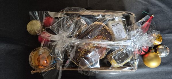 Panier gourmand – Pain d’épices, nougat et miels artisanaux – Image 3